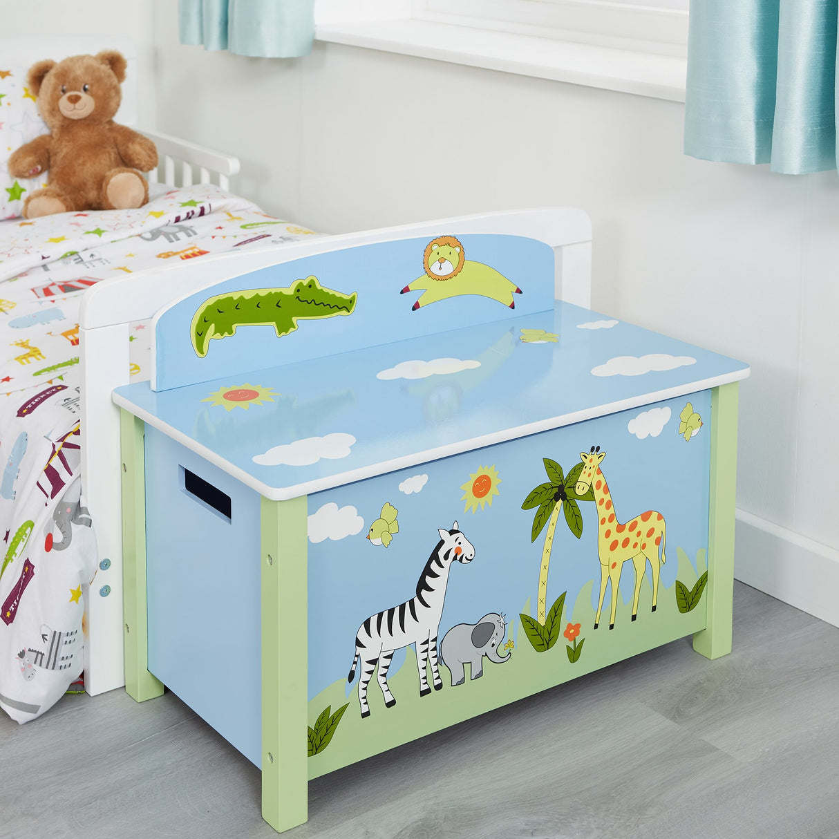 Safari Toy Box - Liberty House Toys - Junior Bambinos