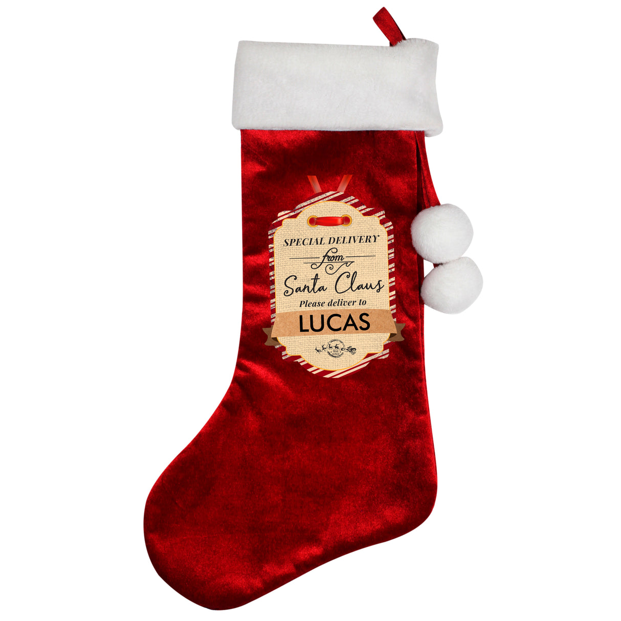 Special Delivery - Personalised Christmas Stocking - Personalised Memento Company - Junior Bambinos