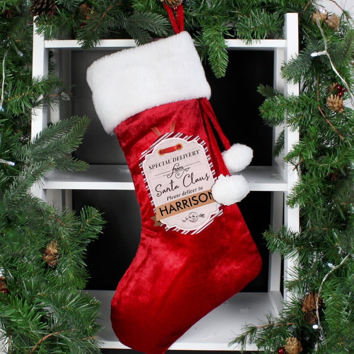 Special Delivery - Personalised Christmas Stocking - Personalised Memento Company - Junior Bambinos