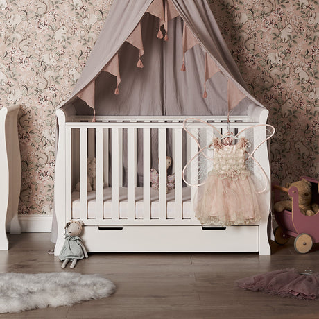 Stamford Mini Sleigh Cot Bed - Obaby - Junior Bambinos