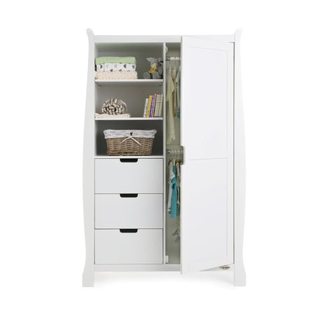 Stamford Sleigh Double Wardrobe - Obaby - Junior Bambinos