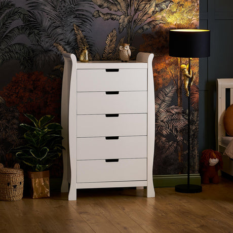 Stamford Tall Chest of Drawers - Obaby - Junior Bambinos