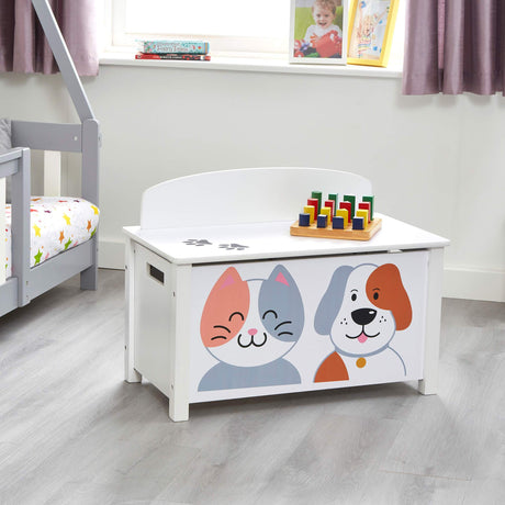 Cat & Dog Toy Box - Liberty House Toys - Junior Bambinos
