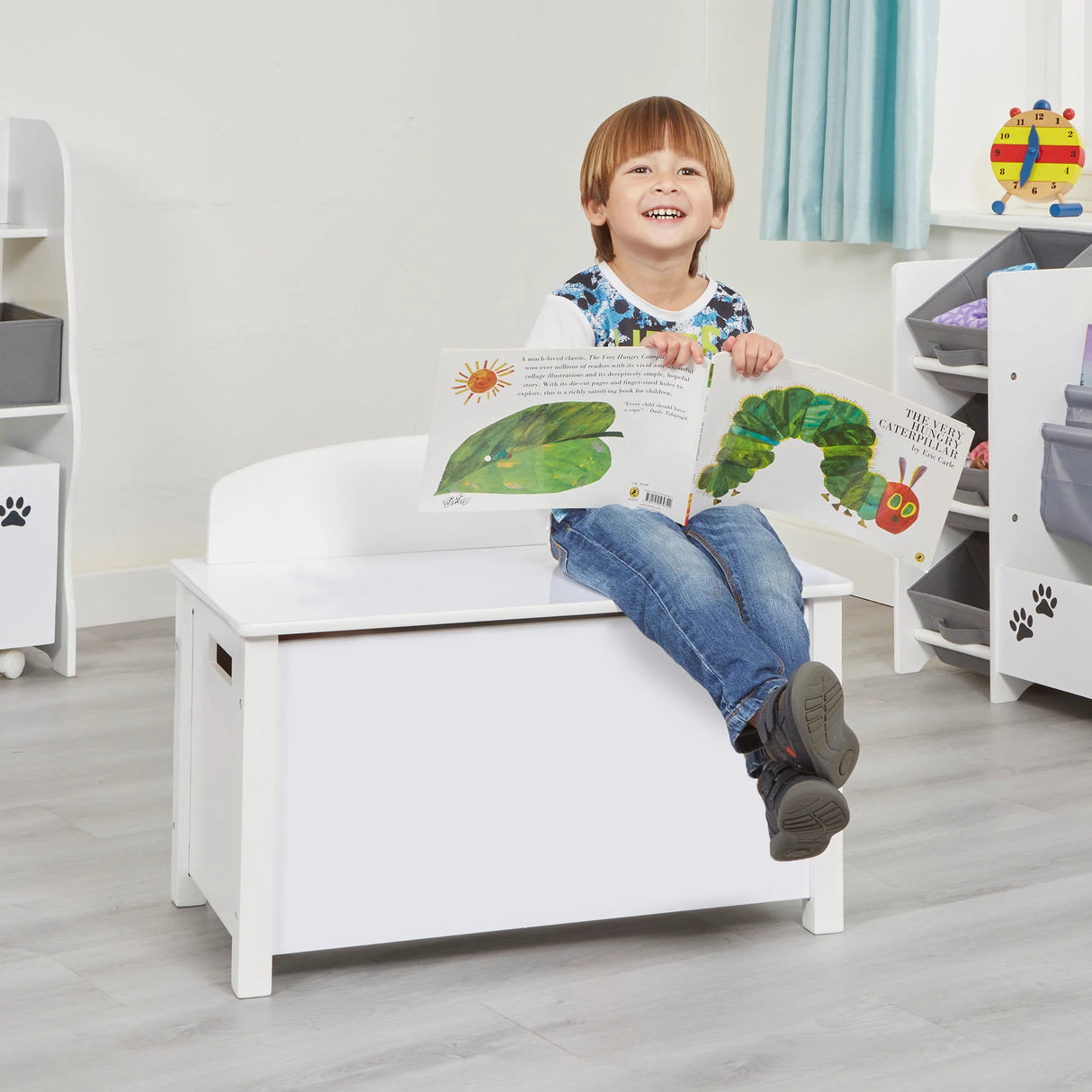 White Toy Box