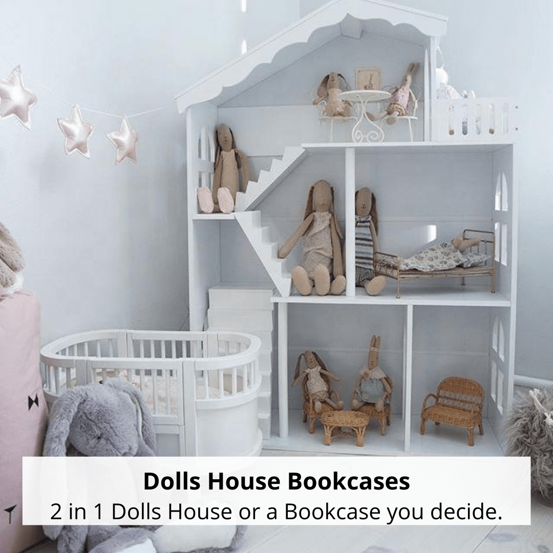 Dolls House Bookcases - Junior Bambinos