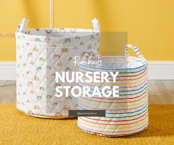 Nursery Storage Ideas | Junior Bambinos