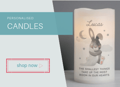 Personalised Candles - Junior Bambinos