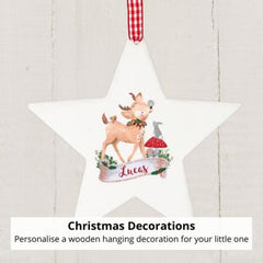 Personalised Christmas Decorations - Junior Bambinos