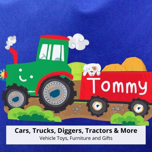 Cars, Trucks, Diggers, Tractors and More - Junior Bambinos