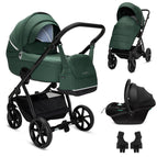 Emerald Green 064 / Noordi Terra iSize Car Seat / No Base