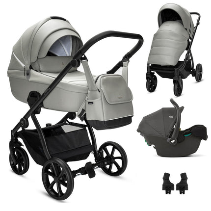 Noordi Fjordi V2 Leather 3in1 with Joie i-Snug 2 Car Seat