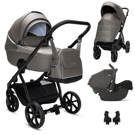 Noordi Fjordi V2 Leather 3in1 with Joie i-Snug 2 Car Seat