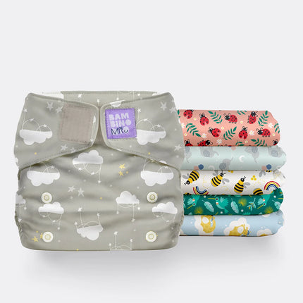 The Miosolo Classic 6 Nappy Bundle