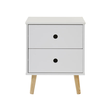 2 Drawer Bedside Cabinet