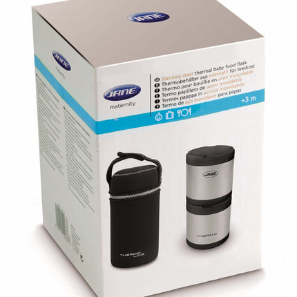 Jane Stainless Steel Thermal Baby Food Flask (2 x 500ml)