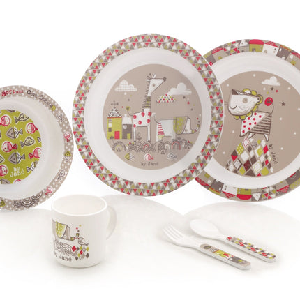 Jane Baby's 6 Piece Microwave Cutlery Set