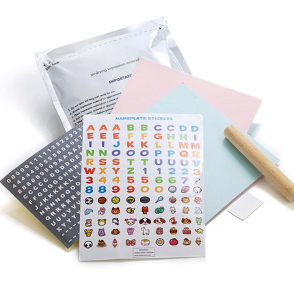 Jane Duo Photo Frame (Photo and Clay Print)