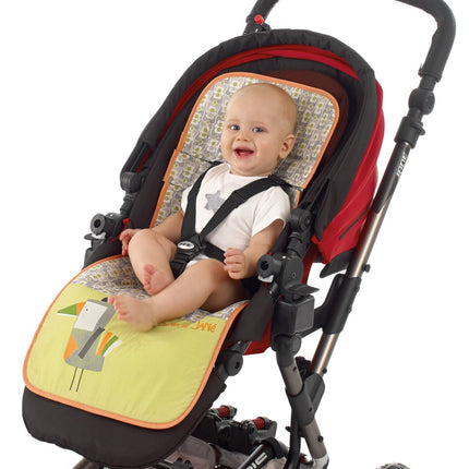 Jane Reversible Cotton Pushchair Seat Liner with Aerosleep