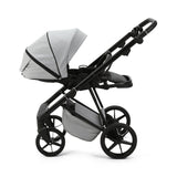 Milano Evo 3 in 1 Pushchair Luxe including Car Seat and Isofix Base - Stone Grey