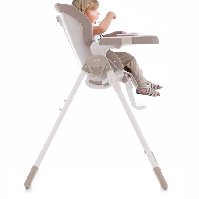 Jane Mila Leatherette Highchair, Forest Green