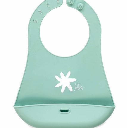 Jané Snap Roll-up Silicone Pelican Baby Bib