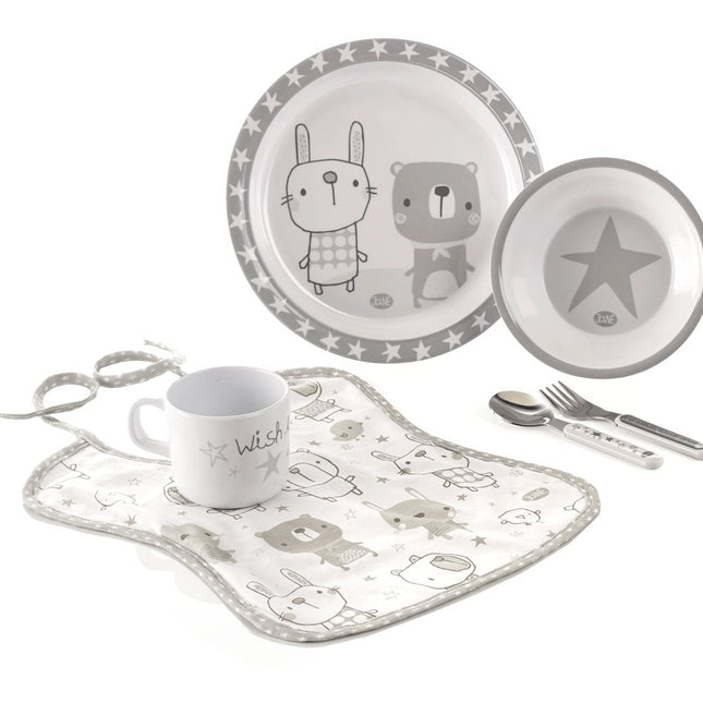 Jane 6 Piece Stars Microwave Feeding Set