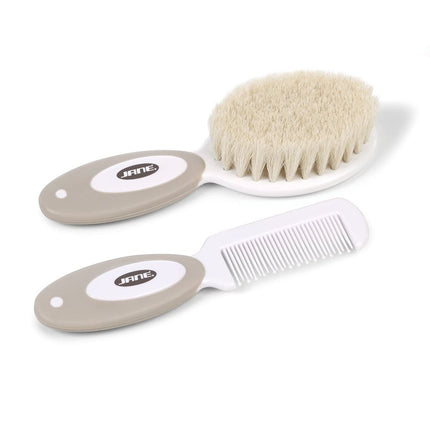 Jane Baby Hygiene Care Set with Zip-Up Toilet Bag – 8-Piece Newborn Grooming Kit