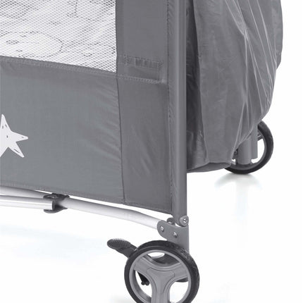 Jane Duo Level Toys Travel Cot – Two-Tier Design with Activity Arch, Stars