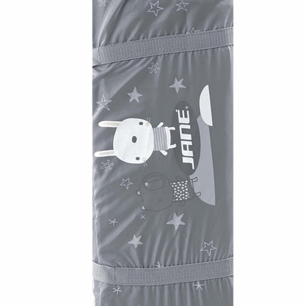 Jane Duo Level Toys Travel Cot – Two-Tier Design with Activity Arch, Stars