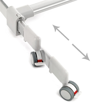 Jane Baby Side Crib + 4 Piece Bedding Set & Safety Mattress, Star 2026