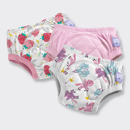NEW 3 Pack Reusable Potty Training Pants with Cross-Stitch