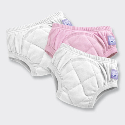 NEW 3 Pack Reusable Potty Training Pants with Cross-Stitch