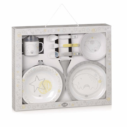 Jane 10-piece Toddler Crockery Set with Thermal Dish