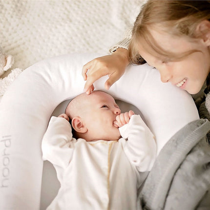Noordi 2in1 Baby Nest & Maternity Pillow – Pregnancy to Baby Sleep Support