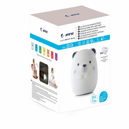 Jane Yum Bear Big - Portable Teddy Bear Shaped Night Light.