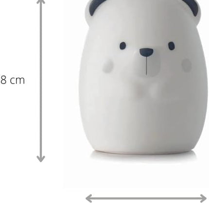 Jane Yum Bear - Portable Teddy Bear Shaped Night Light.
