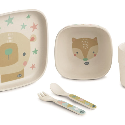 Jane Melamine baby tableware - 5 piece dinner set