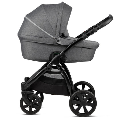 Noordi Fjordi 3in1 Travel System & Nursery Bundle, Dark Grey
