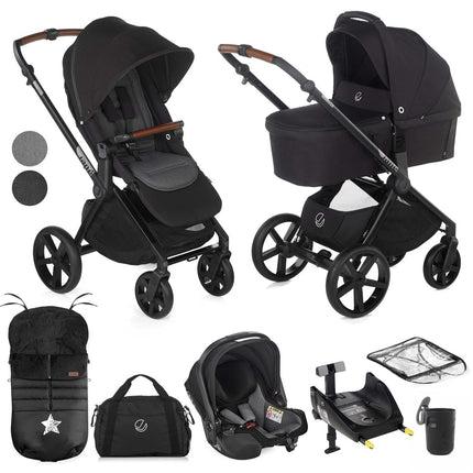 Jane Muum-4 + Sweet + Koos iSize, 10 Piece Travel System Bundle