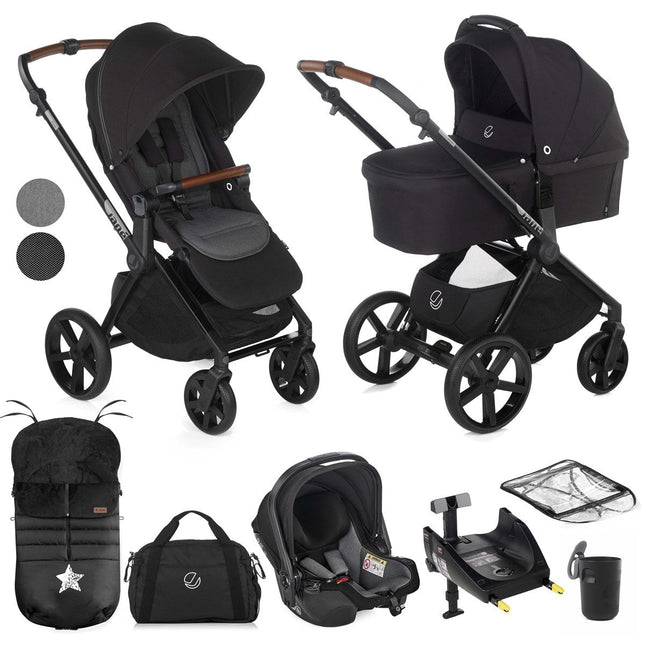 Jane Muum-4 + Sweet + Koos iSize, 10 Piece Travel System Bundle