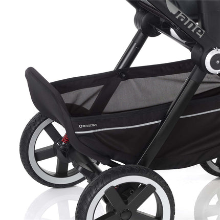 Jane Crosslight-3 Trio Fix with iKonic-2 Birth-4 Year Swivel Car Seat Bundle