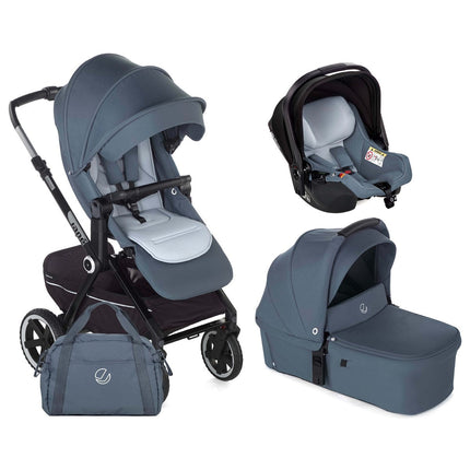 Jane Crosslight 3, 3-in-1 Travel System with Sweet Carrycot & Koos iSize Car Seat Bundle