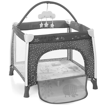 Jané Travel Fun Playpen with Toy Arch & Carry Bag – 0 to 3 Years, Star