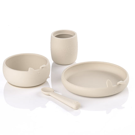 Jane Complete 4-Piece Silicone Dinner Set for Babies