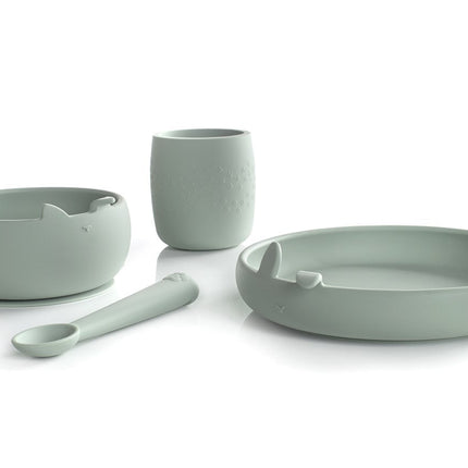 Jane Complete 4-Piece Silicone Dinner Set for Babies