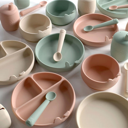 Jane BLW Silicone Plate with Compartments for Babies