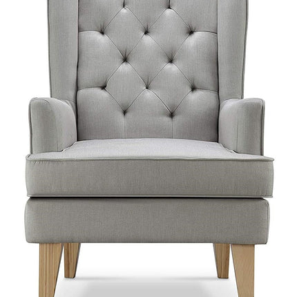 Johnston's Soothe Easy Deluxe Nursing Chair & Rocker with Foot Stool – Convertible Feeding Chair