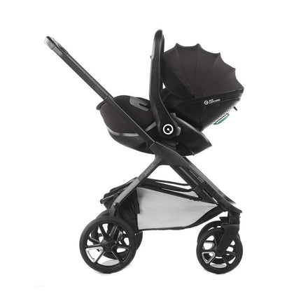 Jane Kombibaby Lie-Flat Infant Car Seat, i-Size 40-87 cm, 0-18m, Matt Black