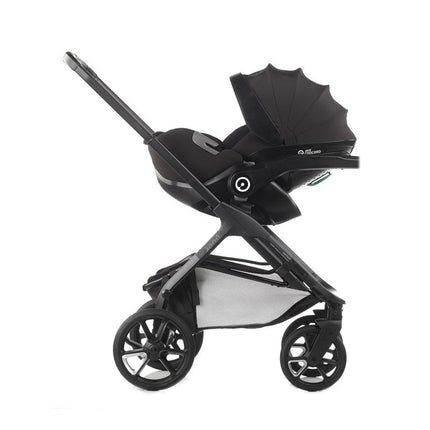 Jane Kombibaby Lie-Flat Infant Car Seat, i-Size 40-87 cm, 0-18m, Matt Black