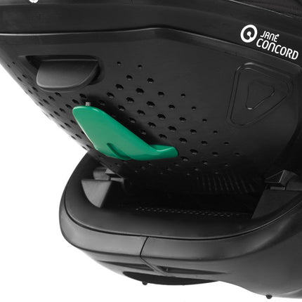 Jane Kombibaby Lie-Flat Infant Car Seat, i-Size 40-87 cm, 0-18m, Matt Black